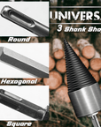 🥳2026 HOT SALE🥳💞50K+ SOLD!🔧✅The Professional Upgrade for Firewood Prep. Durable Drill Set Makes Quick Work of Logs. 🛠️⚡