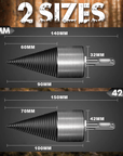 🥳2026 HOT SALE🥳💞50K+ SOLD!🔧✅The Professional Upgrade for Firewood Prep. Durable Drill Set Makes Quick Work of Logs. 🛠️⚡