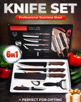 ⏳Time-Limited Special⏰German Professional Chef's Knife Set - 6 Pcs Set