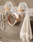 5 PCS Punch-Free Ripple Wall Adhesive Hooks