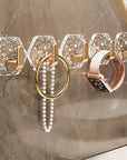 5 PCS Punch-Free Ripple Wall Adhesive Hooks