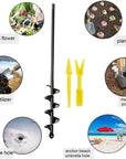 Easy Gardening Auger Spiral Drill Bit🌱