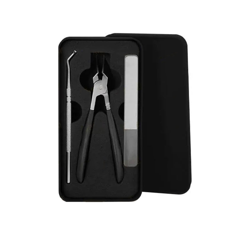 💅 50% OFF NOW! ✨ Anti-Splash 25° Slant Edge Nail Clipper 3-Piece Set – Precise Cut, Comfortable Grip &amp; Safe Splash Guard ✂️