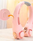 🥳2026 HOT SALE🥳💞50K+ SOLD!🍃💨 50% OFF! Neck Air Conditioner Fan – Ultra‑quiet, 360° rotating, 3 speeds. Hands‑free cooling, long battery. Summer essential! 😎🌬️
