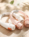 🥳2026 HOT SALE🥳💞50K+ SOLD!🍃💨 50% OFF! Neck Air Conditioner Fan – Ultra‑quiet, 360° rotating, 3 speeds. Hands‑free cooling, long battery. Summer essential! 😎🌬️