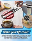 Adjustable Multifunctional Stainless Steel Can Opener