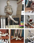 Modern Reading Woman Statue