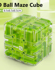 Fun 3D Maze Rolling Cube Puzzle