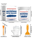 Transparent Anti-Leakage Waterproof Sealant with Tools