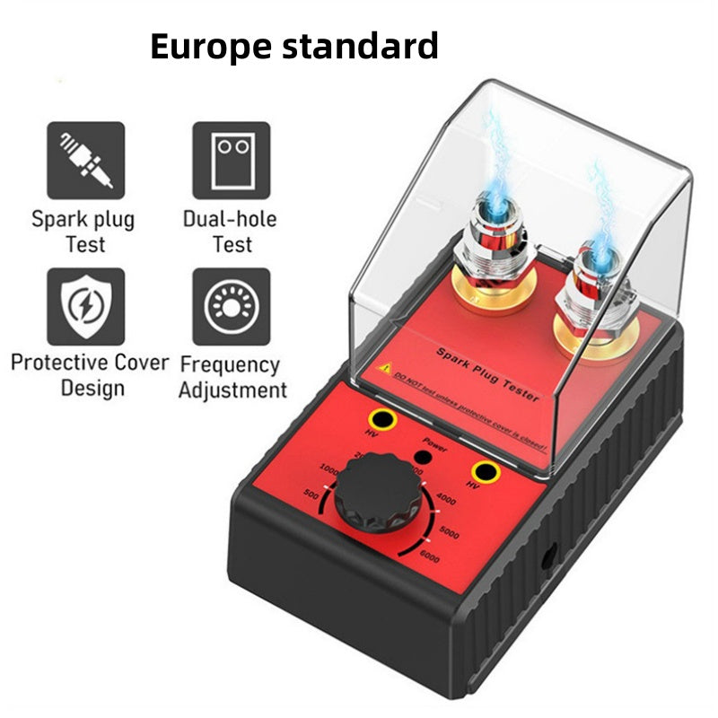 Spark Plug Tester with Dual Testing Hole