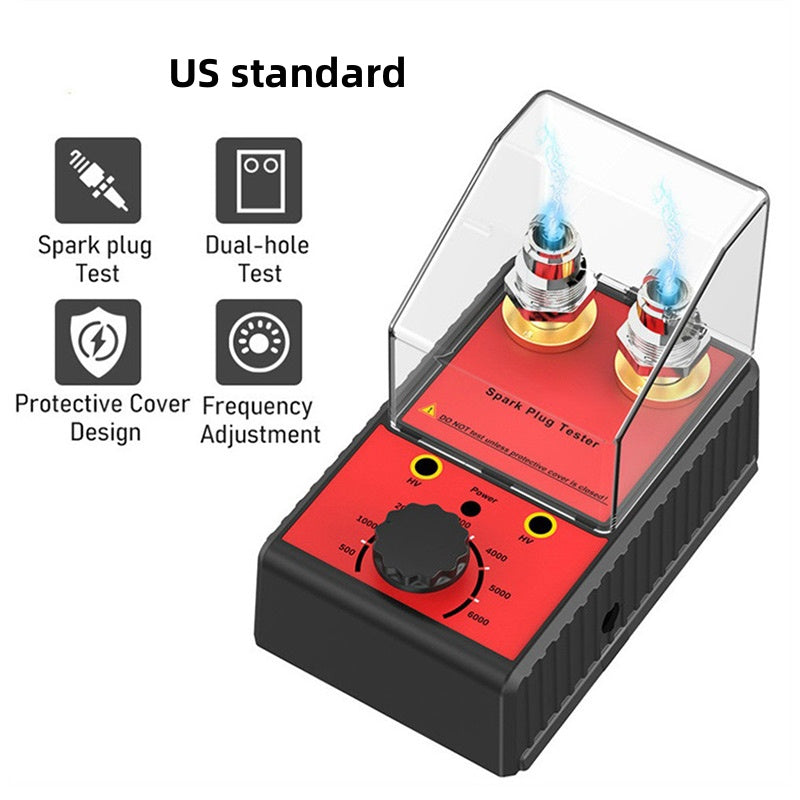 Spark Plug Tester with Dual Testing Hole
