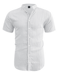 ✨New Arrival👕Men's Summer Stand Collar Short Sleeve Shirt