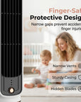 Portable USB Tower Fan with 3 Speeds