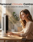Portable USB Tower Fan with 3 Speeds