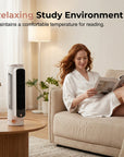 Portable USB Tower Fan with 3 Speeds