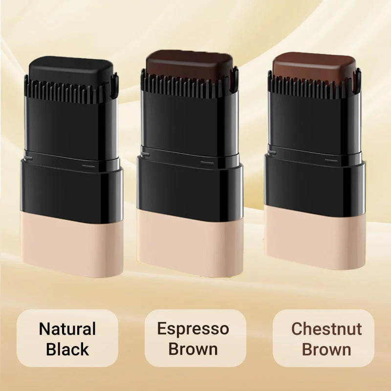 💇‍♀️ 50% OFF NOW!🌸 Instant Hair Color Stick – Built-In Comb &amp; Gray Coverage – Sweat-Resistant &amp; Mess-Free – Temporary Root Touch-Up 💄