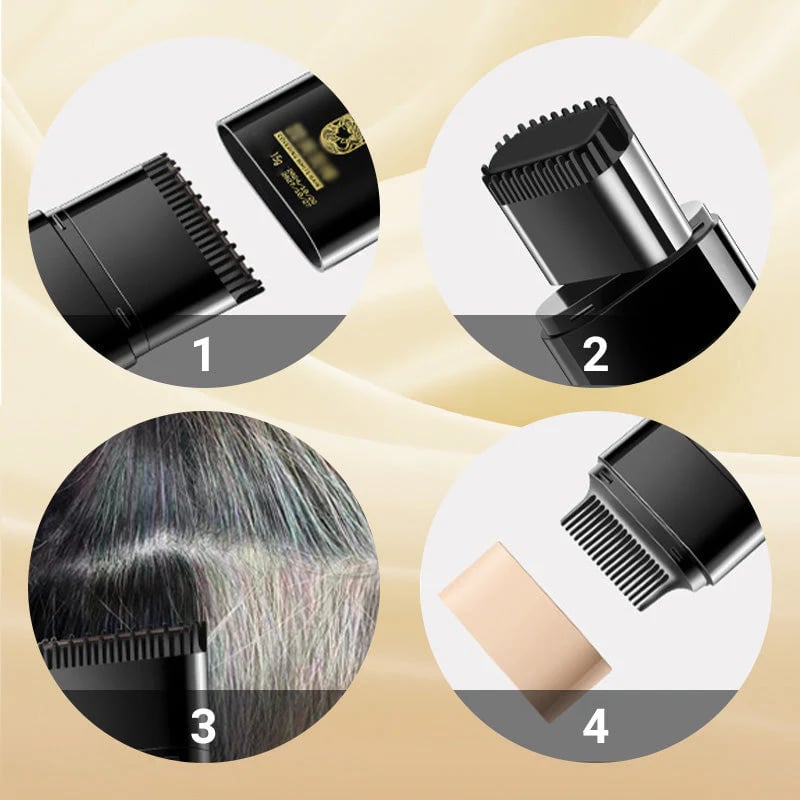 💇‍♀️ 50% OFF NOW!🌸 Instant Hair Color Stick – Built-In Comb &amp; Gray Coverage – Sweat-Resistant &amp; Mess-Free – Temporary Root Touch-Up 💄