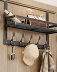🔥While Supplies Last 50% OFF!🎉 Over The Door Hooks with Storage Basket