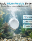 🐠 BUY 1 GET 1 FREE! ✨ Effervescent Aquarium Tablets – Crystal Clear, Odor-Free, Rapid Clarify 💧