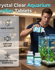 🐠 BUY 1 GET 1 FREE! ✨ Effervescent Aquarium Tablets – Crystal Clear, Odor-Free, Rapid Clarify 💧