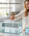 🐠 BUY 1 GET 1 FREE! ✨ Effervescent Aquarium Tablets – Crystal Clear, Odor-Free, Rapid Clarify 💧