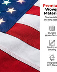 50% OFF FOR LIMITED TIME LED American Flag Light with Remote Control