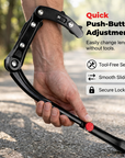 🚲 LIMITED-TIME 50% OFF! ✨ Adjustable Bicycle Kickstand – Aluminum, Universal, Frame-Safe 🔩