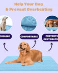 ❄️🐾Pet Cooling Mat (4x Enhanced Cooling Effect)🐶 A Summer Must-Have For Every Pet Owner