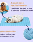 ❄️🐾Pet Cooling Mat (4x Enhanced Cooling Effect)🐶 A Summer Must-Have For Every Pet Owner