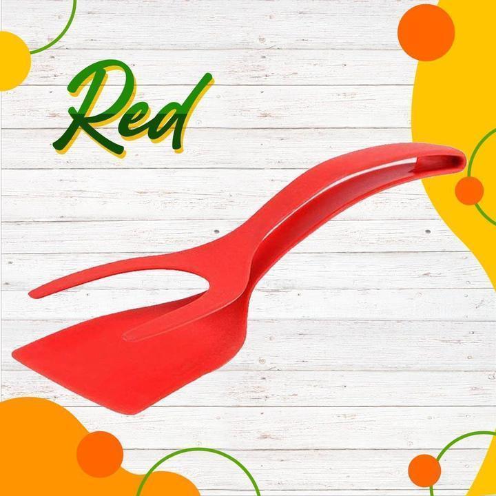 🔥🥩 2-in-1 Spatula Clip – Heat-Resistant Silicone &amp; Non-Slip Handle – Kitchen Cooking Essential