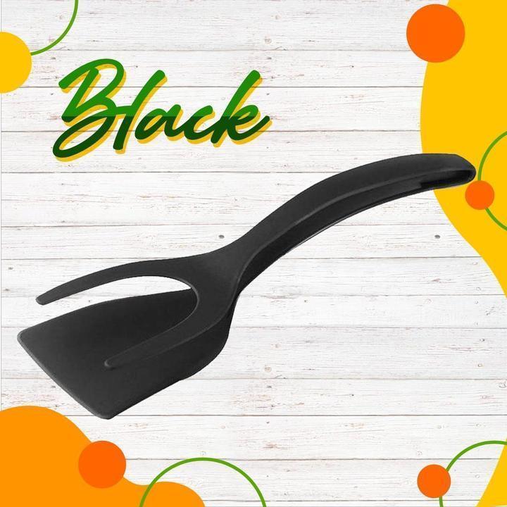 🔥🥩 2-in-1 Spatula Clip – Heat-Resistant Silicone &amp; Non-Slip Handle – Kitchen Cooking Essential