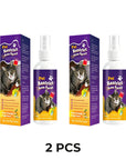 🥳2026 HOT SALE🥳💞50K+ SOLD!🐱🚫 50% OFF! Pet Boundary Spray – Citrus formula, safe around kids. Reusable, effective. Teach boundaries without stress. 💚✨
