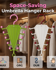 Multi-Functional V-Shaped Double Sided Hanger Storage Rack