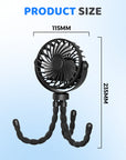 Mini Handheld Multi-Function Octopus Fan
