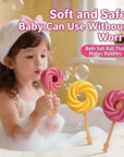 ⏳Limited-time 50% off⏰Reusable Cute Lollipop Bath Bomb,Colorful Bubble Bath Ball for Fun Bath Time🍭