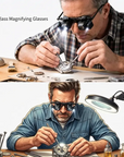 🔬 50% OFF NOW!🔍 Precision LED Magnifier Glasses – Interchangeable Lenses & Hands-Free – Tech Essential 🛠️
