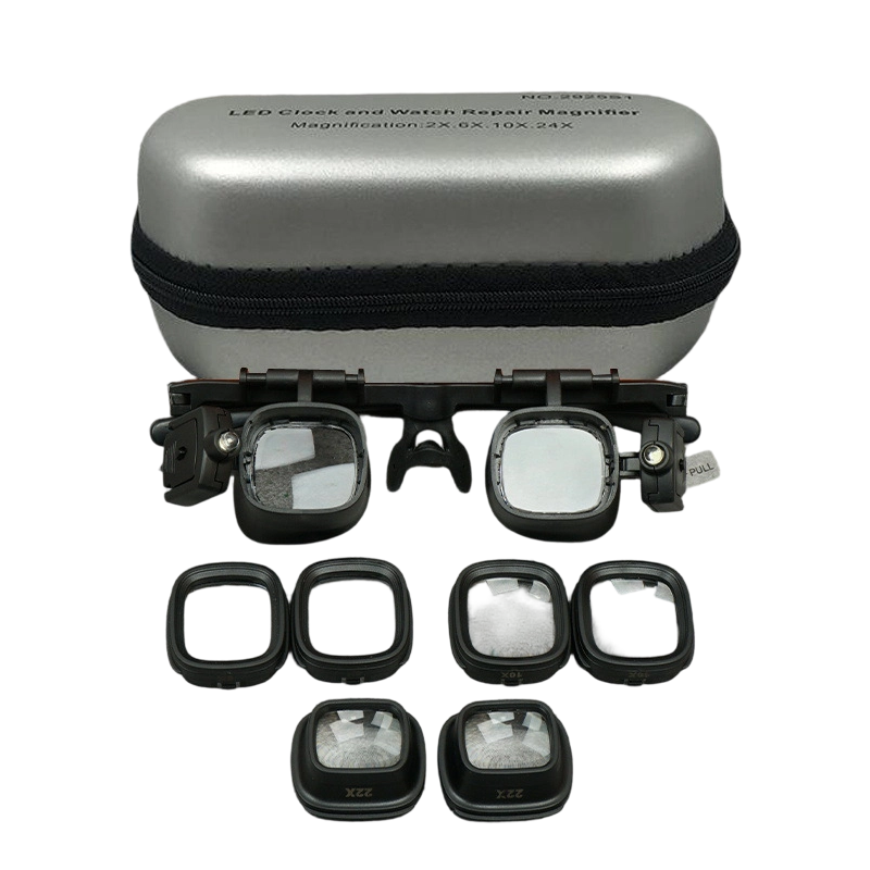 🔬 50% OFF NOW!🔍 Precision LED Magnifier Glasses – Interchangeable Lenses &amp; Hands-Free – Tech Essential 🛠️