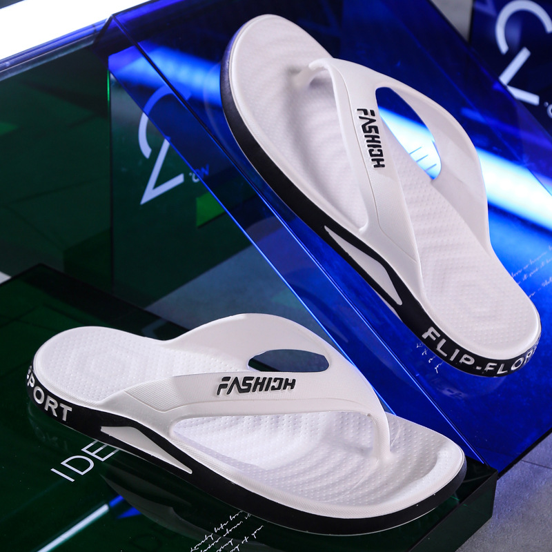 👣Ultra-Soft Sole Sporty Flip Flops for Men，Ultra-Soft SolePerfect For Beach, Gym &amp; Daily Wear!