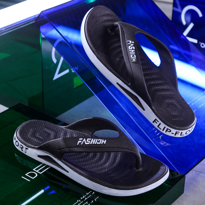 👣Ultra-Soft Sole Sporty Flip Flops for Men，Ultra-Soft SolePerfect For Beach, Gym &amp; Daily Wear!