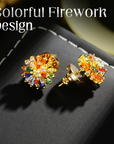 📢📢Colorful Firework Stud Earrings for Women