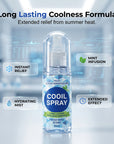 Long-Lasting Cooling Sensation Spray