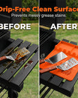 Silicone Grill Mat for Side Shelf