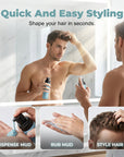 Men's Quick-Dry Matte Styling Mud Spray