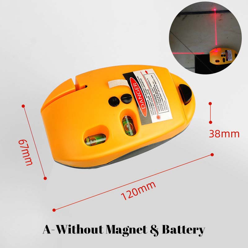 🥳2026 HOT SALE🥳💞50K+ SOLD!🔨🌟 50% OFF! 90° Infrared Level – Bright laser, right angle precision. Perfect for tiling, framing &amp; hanging art. Level up your DIY game! 🖼️✨
