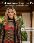 💐Summer Metallic Crochet Cover-Up – Lightweight, Flowy & Effortlessly Stylish summer outfit
