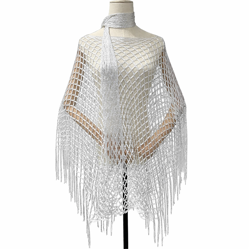💐Summer Metallic Crochet Cover-Up – Lightweight, Flowy &amp; Effortlessly Stylish summer outfit