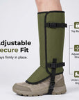 Waterproof Hiking Gaiters for Outdoor Adventures