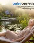 Solar Pond Aerator with Air Pump