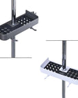 Drill-Free Shower Caddy Shelf for Slide Bar