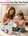 DIY Color-In Unicorn Plush Toy Kit